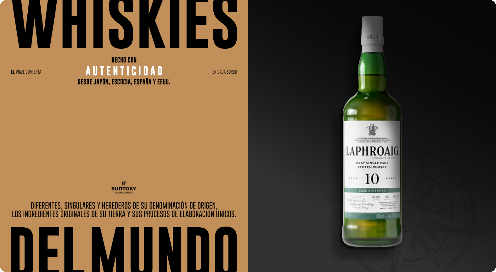Instalación de Whiskies del mundo